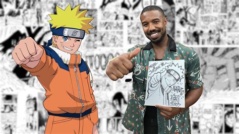 Michael B. Jordan's Anime Dreams Come True With 'Naruto' 